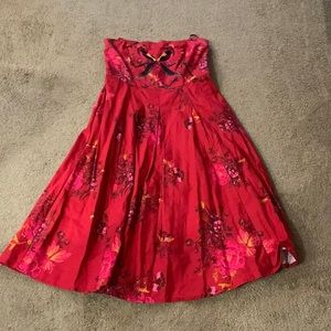 Eva Mendes bird dress